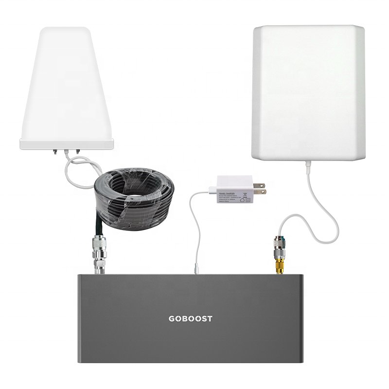 Goboost cell phone signal booster 850 900mhz network booster 4g mobile signal repeater wall amplifier smart home